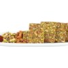 Almond Pista with Saffron Chikki