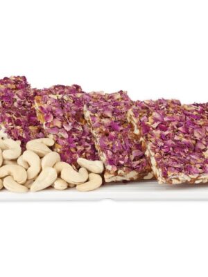 Cashewnut with Rose Petals Chikki