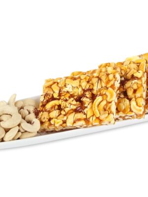 Cashewnut with Saffron Chikki